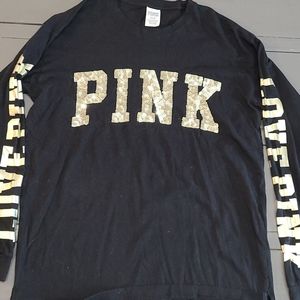 PINK women's LS shirt size M